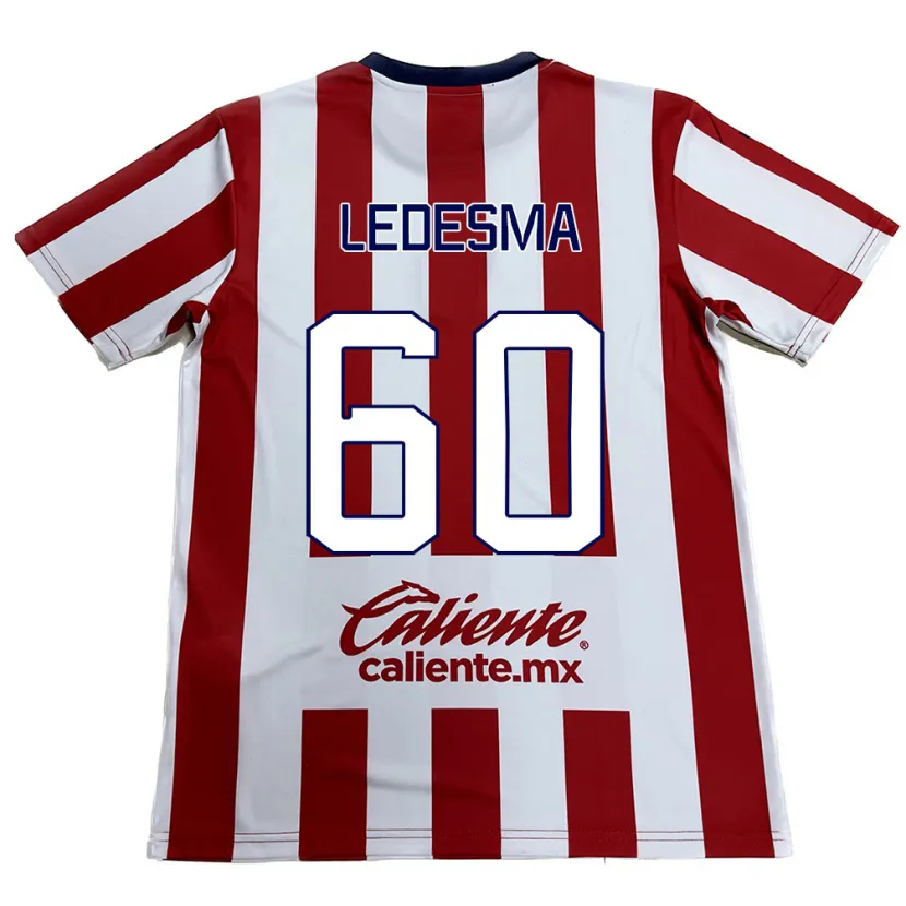 Danxen Kid Luis Ledesma #60 Red White Home Jersey 2024/25 T-Shirt