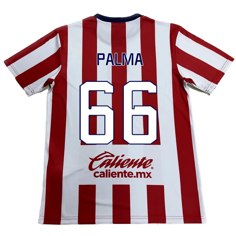 Danxen Kid Arturo Palma #66 Red White Home Jersey 2024/25 T-Shirt