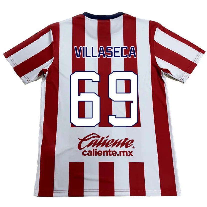 Danxen Kid Daniel Villaseca #69 Red White Home Jersey 2024/25 T-Shirt