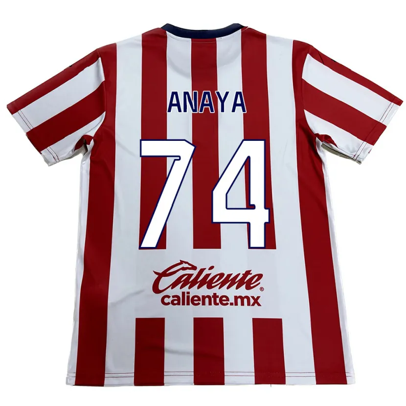 Danxen Kid Mario Anaya #74 Red White Home Jersey 2024/25 T-Shirt