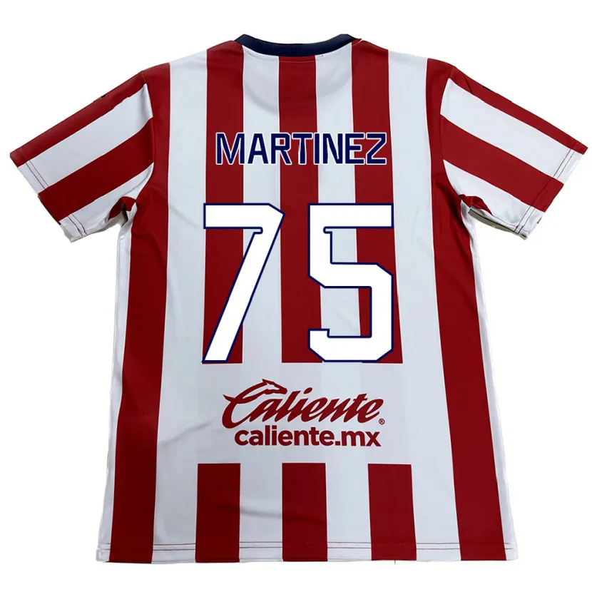 Danxen Kid Isaac Martínez #75 Red White Home Jersey 2024/25 T-Shirt