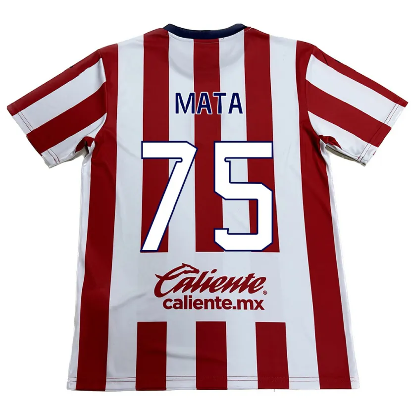 Danxen Kid Hugo Mata #75 Red White Home Jersey 2024/25 T-Shirt