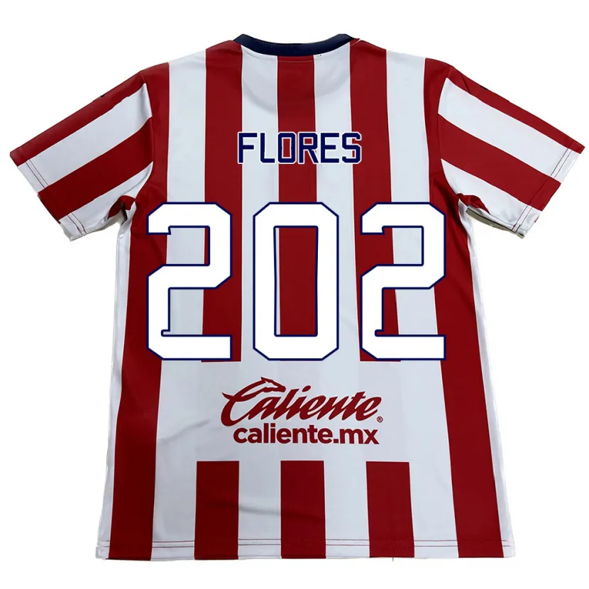 Danxen Kid Daniel Flores #202 Red White Home Jersey 2024/25 T-Shirt