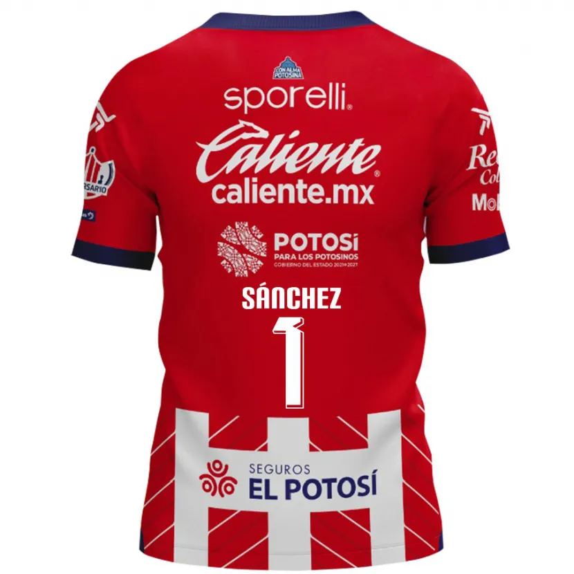 Danxen Kid Andrés Sánchez #1 Red White Home Jersey 2024/25 T-Shirt