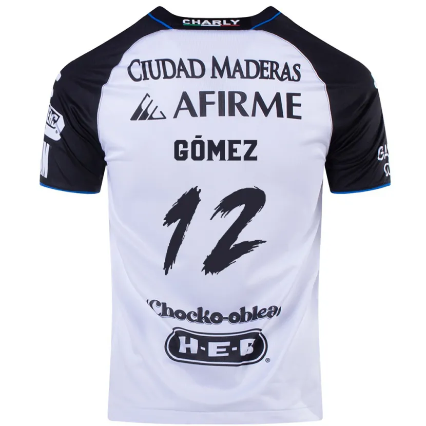 Danxen Kid Jaime Gómez #12 Black Blue Home Jersey 2024/25 T-Shirt