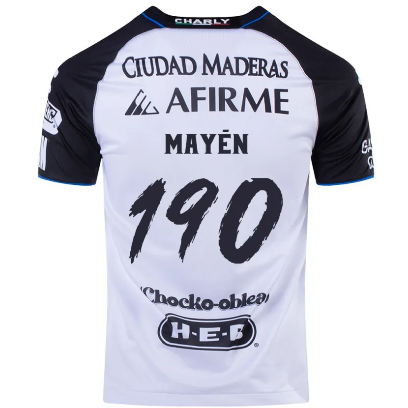 Danxen Kid Eduardo Mayén #190 Black Blue Home Jersey 2024/25 T-Shirt