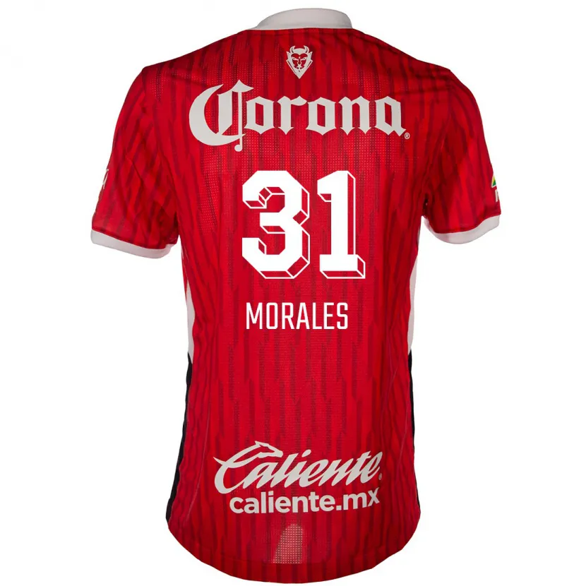 Danxen Kid Robert Morales #31 Red White Home Jersey 2024/25 T-Shirt