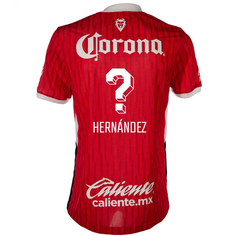 Danxen Kid Francisco Hernández #0 Red White Home Jersey 2024/25 T-Shirt