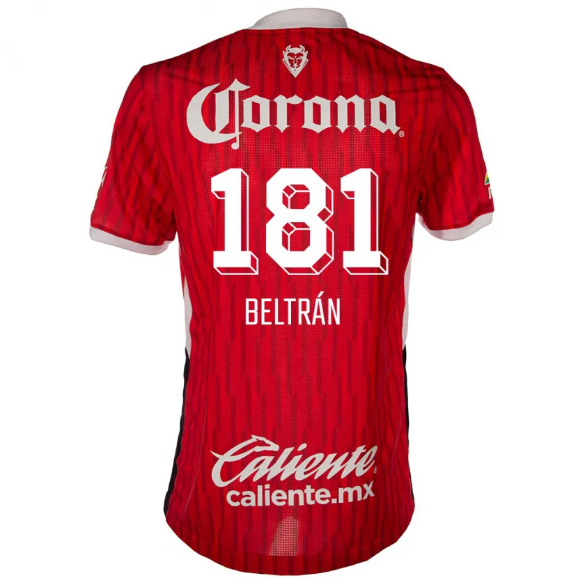 Danxen Kid Ronaldo Beltrán #181 Red White Home Jersey 2024/25 T-Shirt