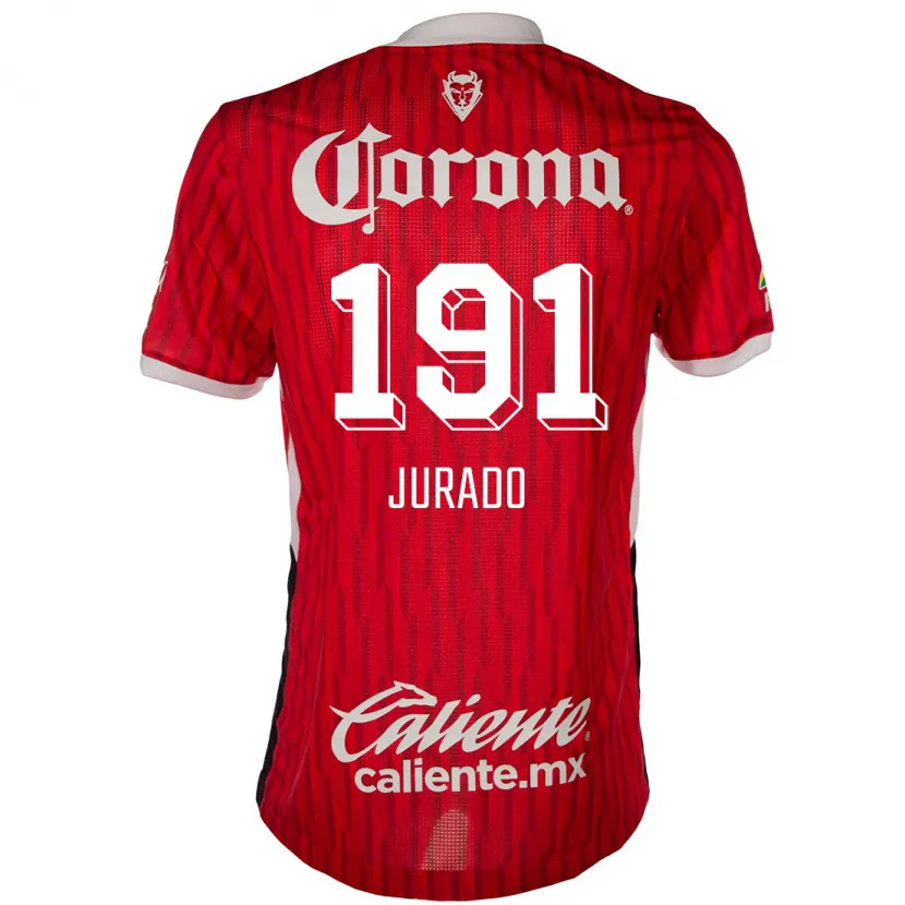 Danxen Kid Pablo Jurado #191 Red White Home Jersey 2024/25 T-Shirt