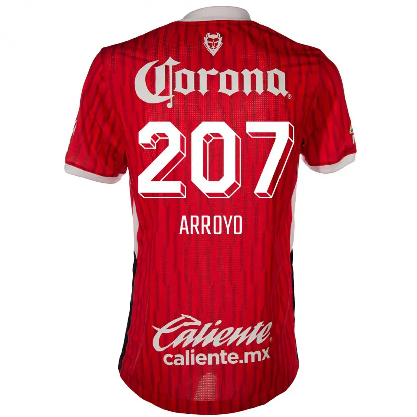 Danxen Kid José Arroyo #207 Red White Home Jersey 2024/25 T-Shirt