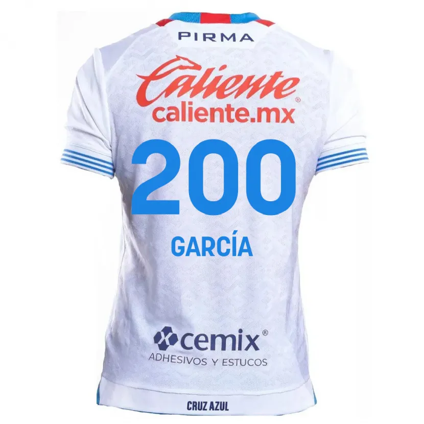 Danxen Kid Jorge García #200 White Blue Away Jersey 2024/25 T-Shirt