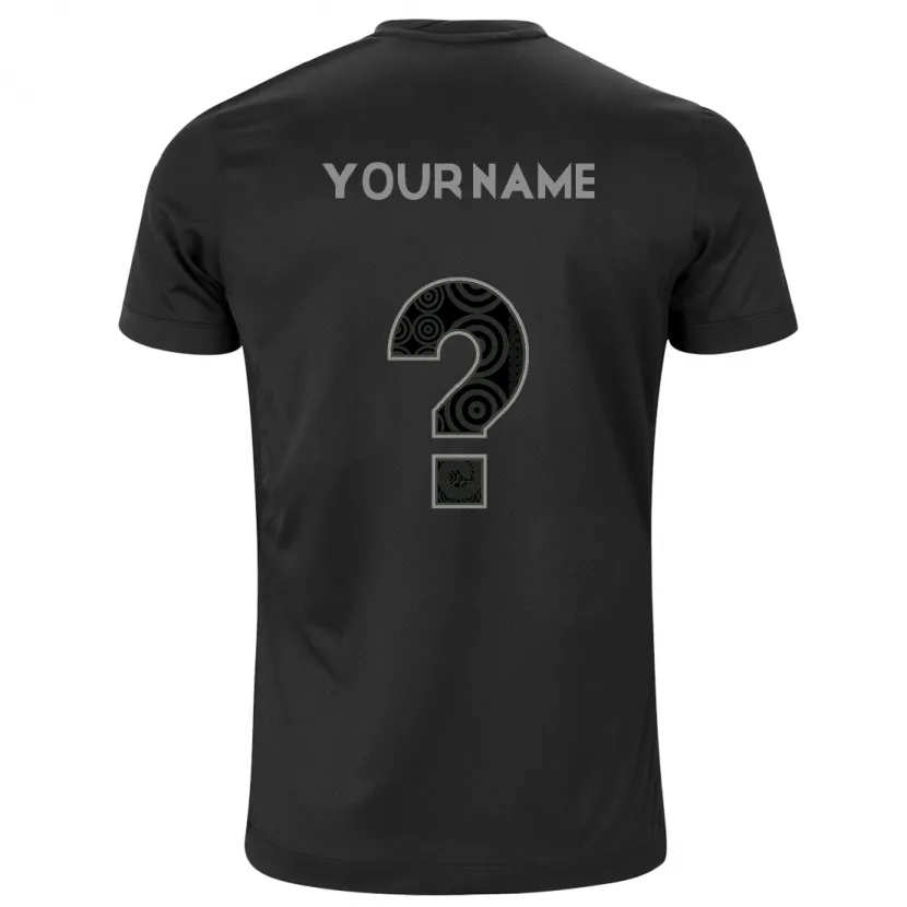 Danxen Kid Your Name #0 Black Away Jersey 2024/25 T-Shirt