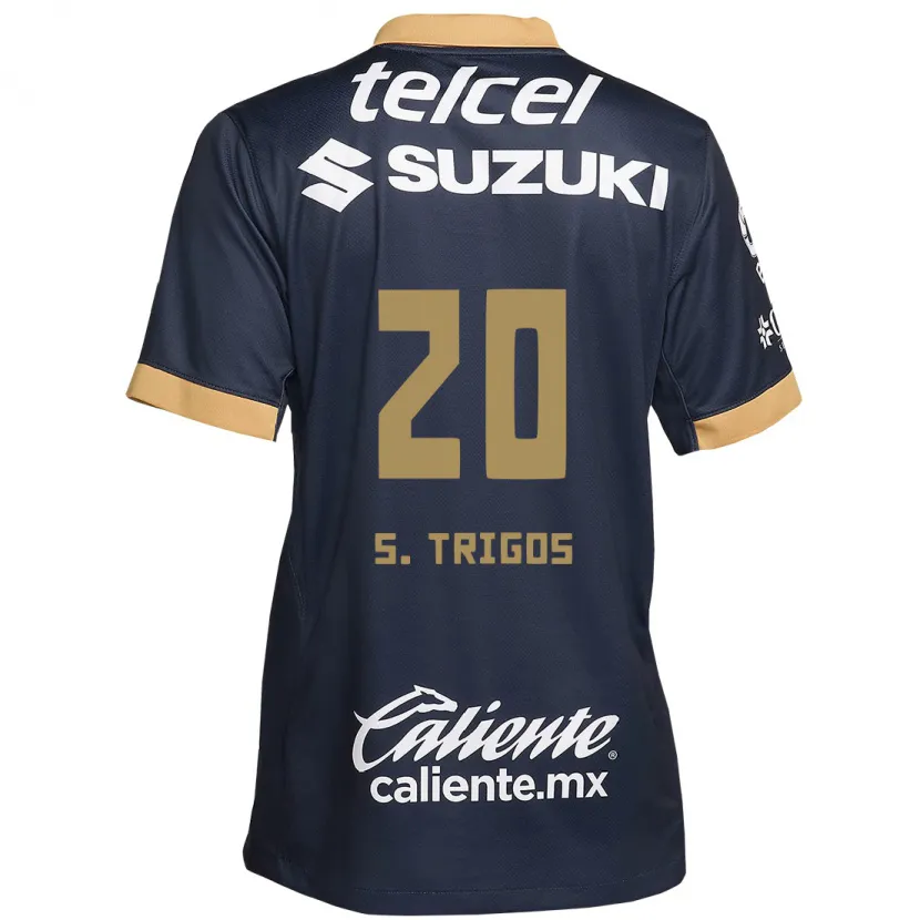 Danxen Kid Santiago Trigos #20 Obsidian Gold White Away Jersey 2024/25 T-Shirt