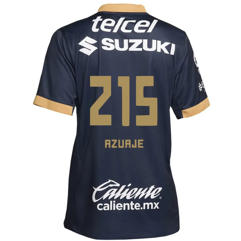 Danxen Kid Ángel Azuaje #215 Obsidian Gold White Away Jersey 2024/25 T-Shirt