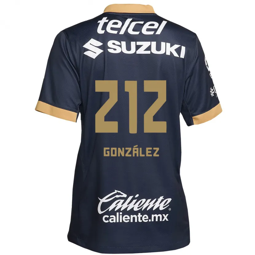 Danxen Kid José González #212 Obsidian Gold White Away Jersey 2024/25 T-Shirt