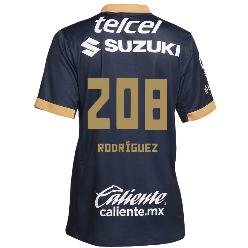 Danxen Kid Gael Rodríguez #208 Obsidian Gold White Away Jersey 2024/25 T-Shirt