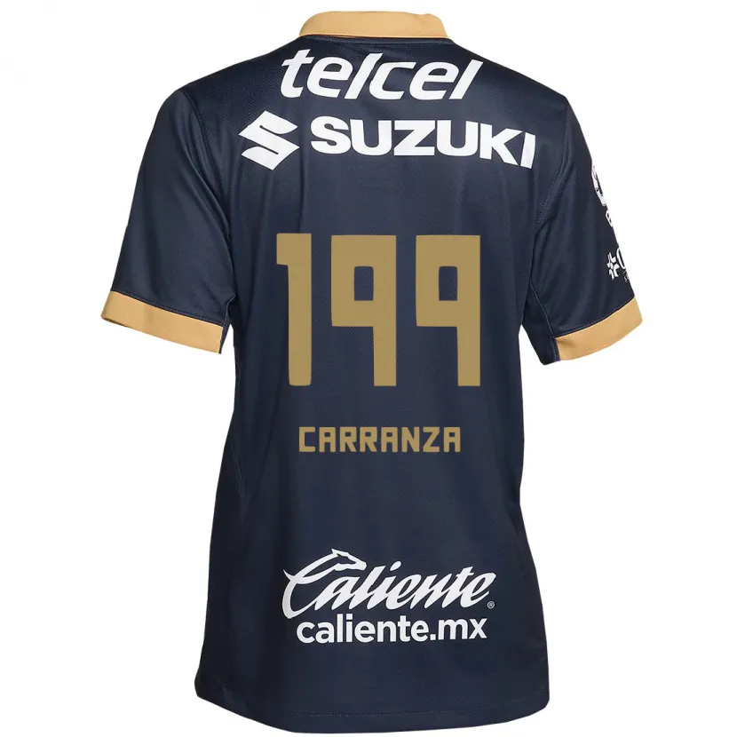 Danxen Kid Kléber Carranza #199 Obsidian Gold White Away Jersey 2024/25 T-Shirt