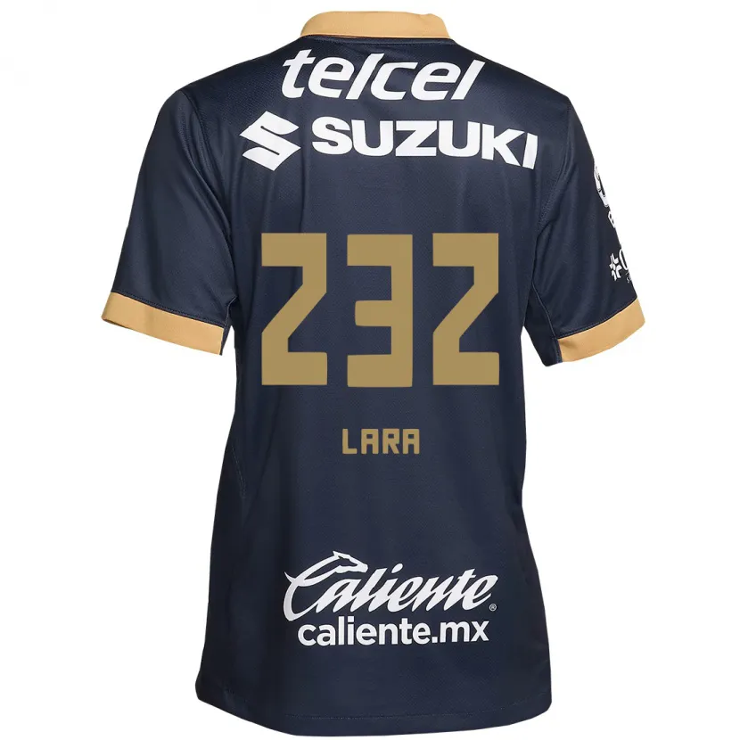 Danxen Kid Pablo Lara #232 Obsidian Gold White Away Jersey 2024/25 T-Shirt