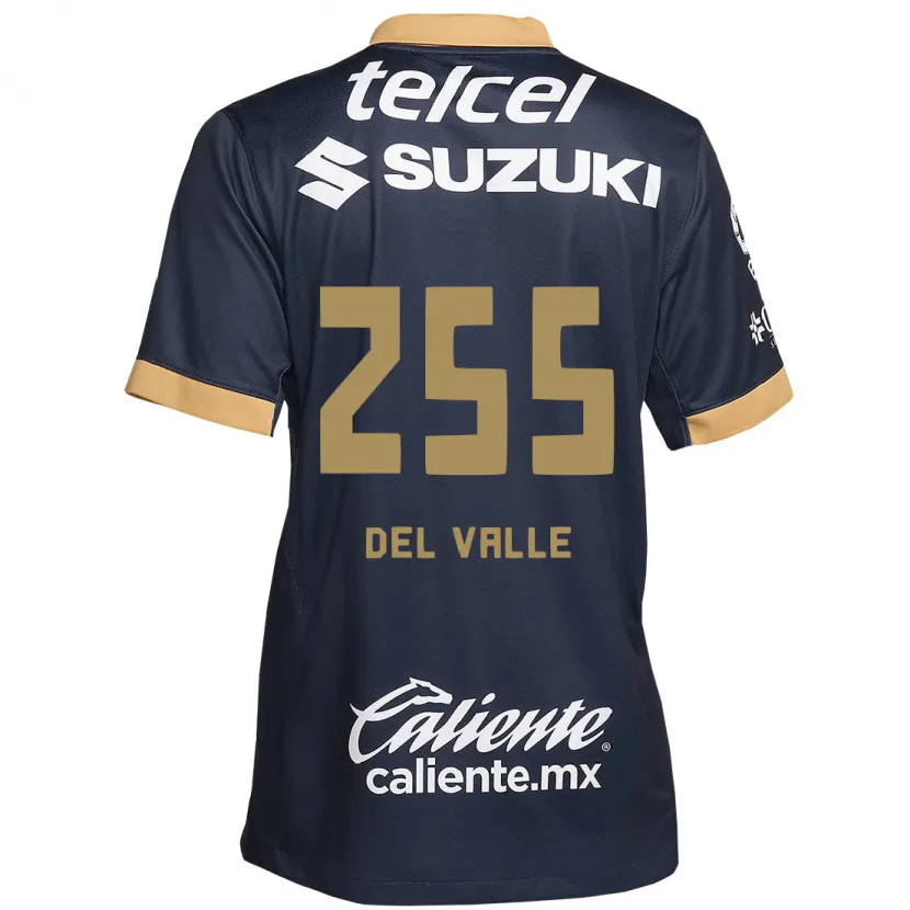 Danxen Kid Yonathan Del Valle #255 Obsidian Gold White Away Jersey 2024/25 T-Shirt