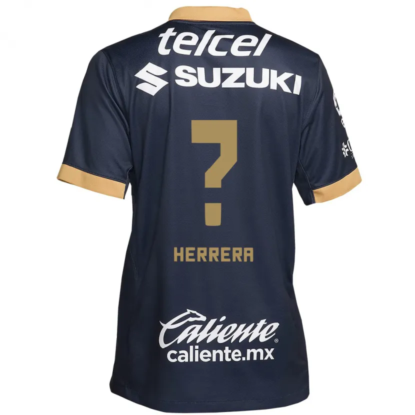 Danxen Kid José Herrera #0 Obsidian Gold White Away Jersey 2024/25 T-Shirt