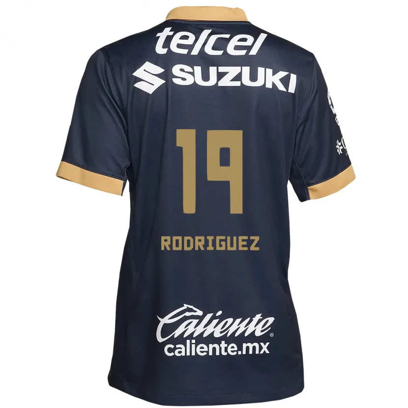 Danxen Kid Yaneisy Rodriguez #19 Obsidian Gold White Away Jersey 2024/25 T-Shirt