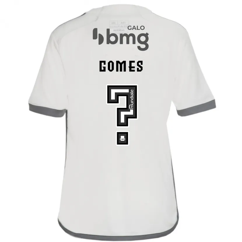 Danxen Kid Fábio Gomes #0 Off White Away Jersey 2024/25 T-Shirt