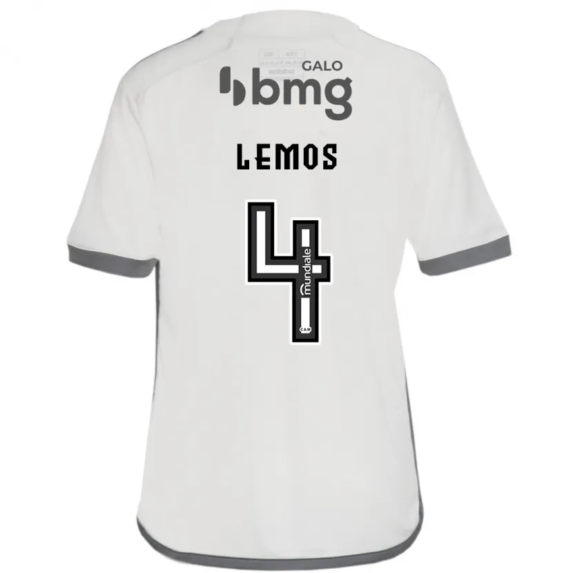 Danxen Kid Mauricio Lemos #4 Off White Away Jersey 2024/25 T-Shirt