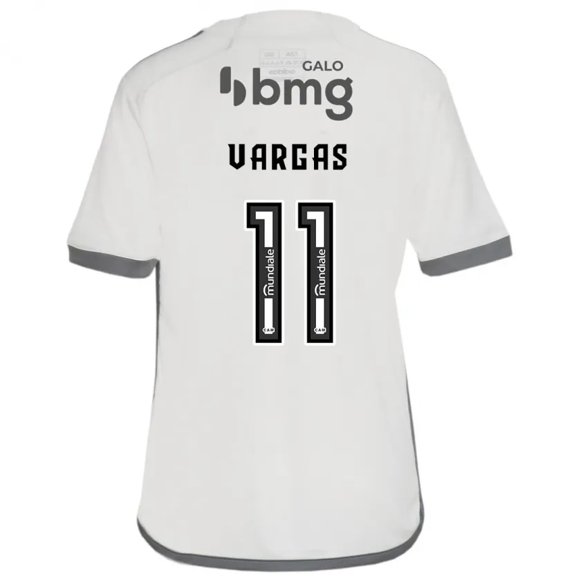 Danxen Kid Eduardo Vargas #11 Off White Away Jersey 2024/25 T-Shirt