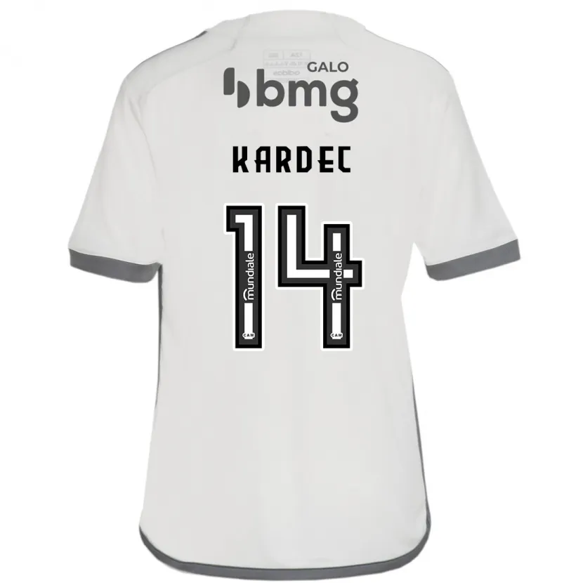 Danxen Kid Alan Kardec #14 Off White Away Jersey 2024/25 T-Shirt