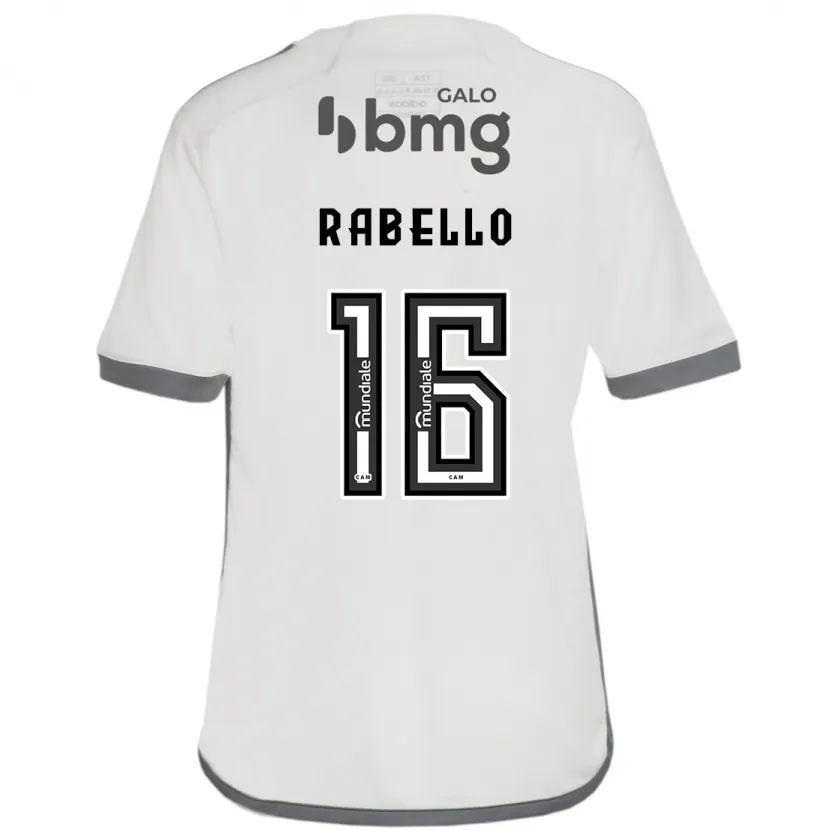 Danxen Kid Igor Rabello #16 Off White Away Jersey 2024/25 T-Shirt