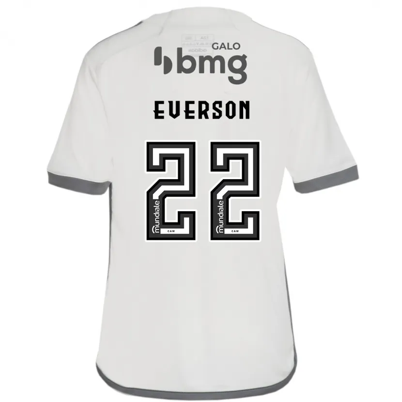 Danxen Kid Everson #22 Off White Away Jersey 2024/25 T-Shirt