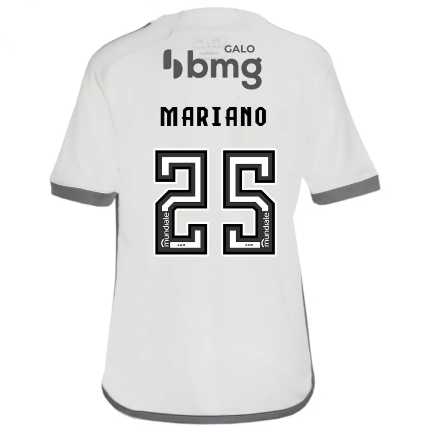 Danxen Kid Mariano #25 Off White Away Jersey 2024/25 T-Shirt