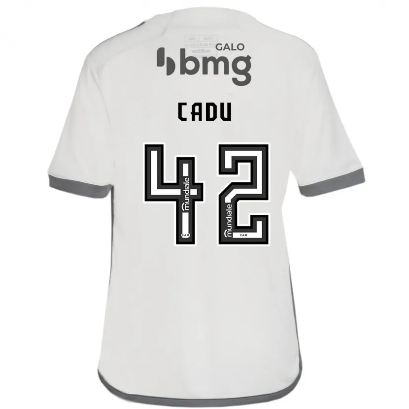 Danxen Kid Cadu #42 Off White Away Jersey 2024/25 T-Shirt