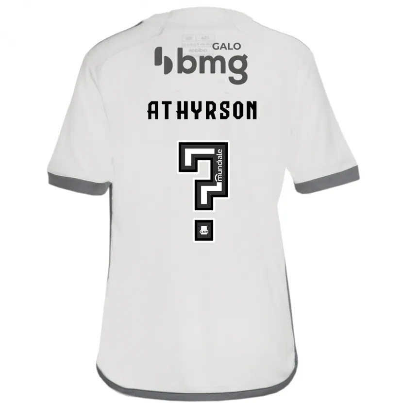 Danxen Kid Athyrson #0 Off White Away Jersey 2024/25 T-Shirt