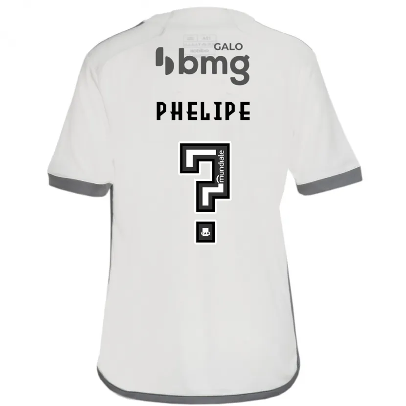 Danxen Kid Zé Phelipe #0 Off White Away Jersey 2024/25 T-Shirt