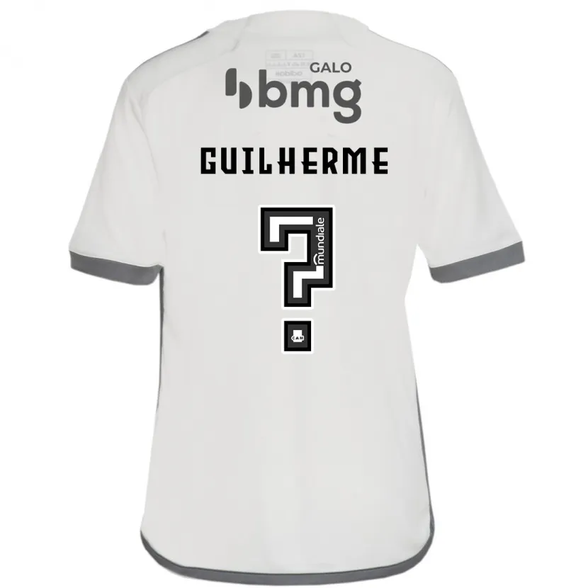 Danxen Kid Kauan Guilherme #0 Off White Away Jersey 2024/25 T-Shirt