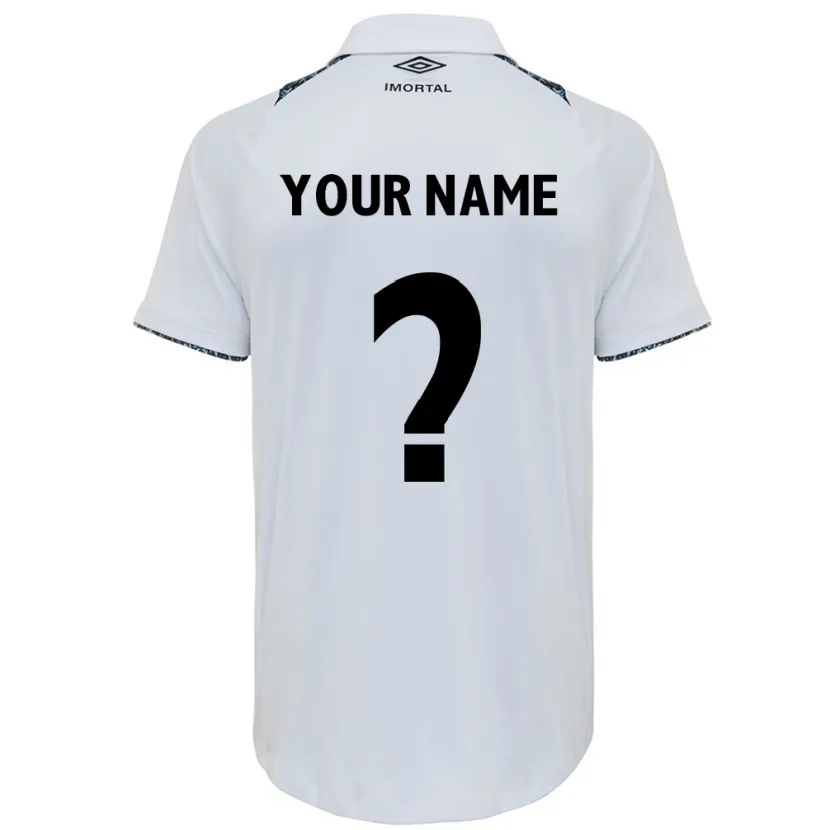 Danxen Kid Your Name #0 White Blue Away Jersey 2024/25 T-Shirt