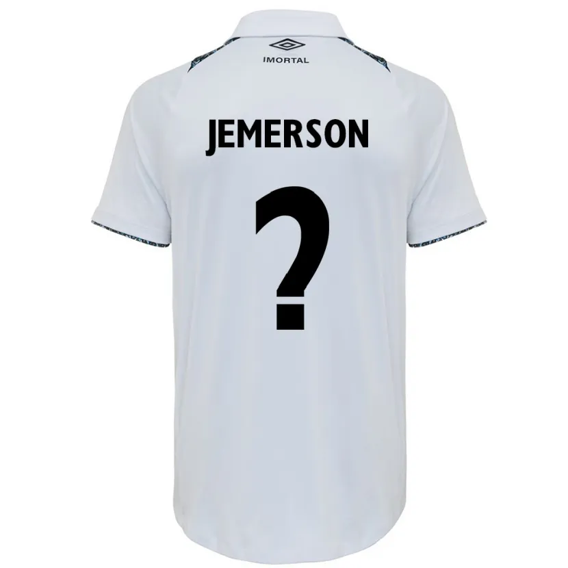 Danxen Kid Jemerson #0 White Blue Away Jersey 2024/25 T-Shirt