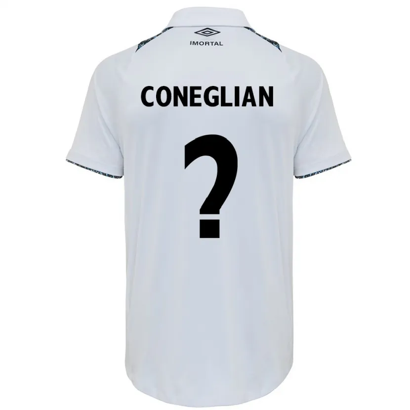 Danxen Kid Arthur Coneglian #0 White Blue Away Jersey 2024/25 T-Shirt