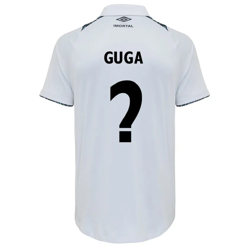 Danxen Kid Guga #0 White Blue Away Jersey 2024/25 T-Shirt