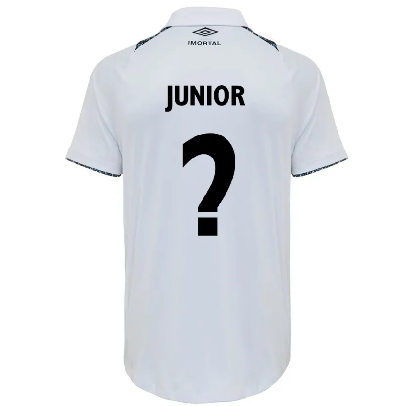 Danxen Kid Artur Junior #0 White Blue Away Jersey 2024/25 T-Shirt