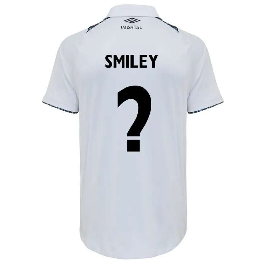 Danxen Kid Smiley #0 White Blue Away Jersey 2024/25 T-Shirt