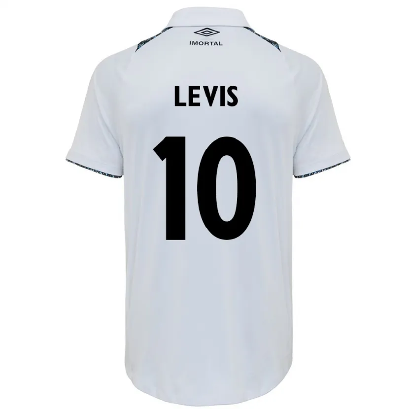 Danxen Kid Rafa Levis #10 White Blue Away Jersey 2024/25 T-Shirt