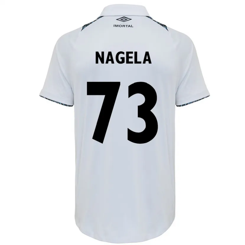 Danxen Kid Nágela #73 White Blue Away Jersey 2024/25 T-Shirt