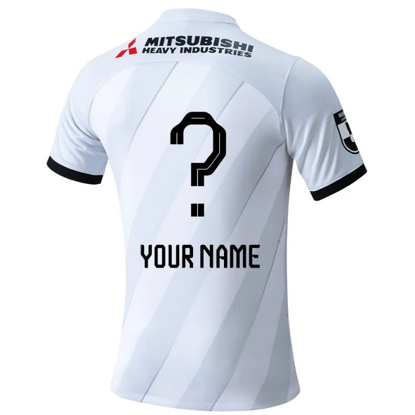 Danxen Kid Your Name #0 White Grey Away Jersey 2024/25 T-Shirt