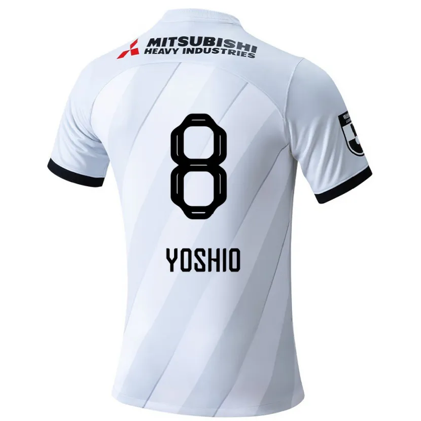 Danxen Kid Yoshio Koizumi #8 White Grey Away Jersey 2024/25 T-Shirt