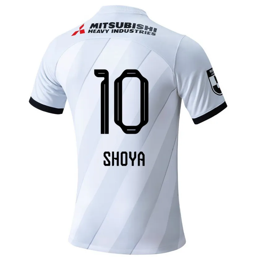 Danxen Kid Shoya Nakajima #10 White Grey Away Jersey 2024/25 T-Shirt