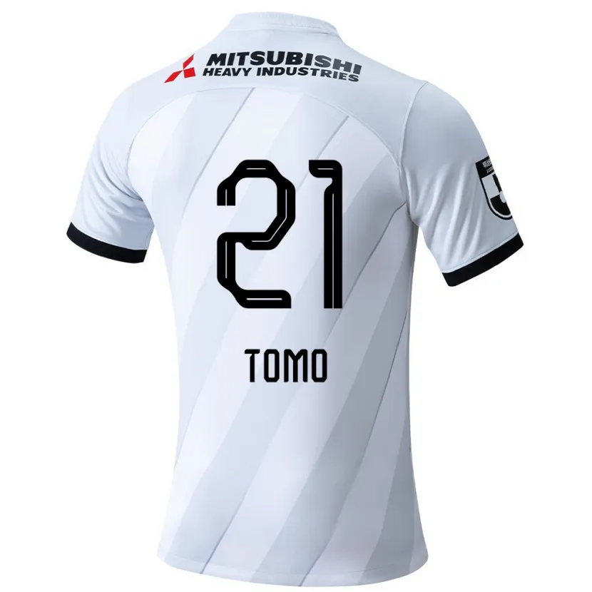 Danxen Kid Tomoaki Okubo #21 White Grey Away Jersey 2024/25 T-Shirt