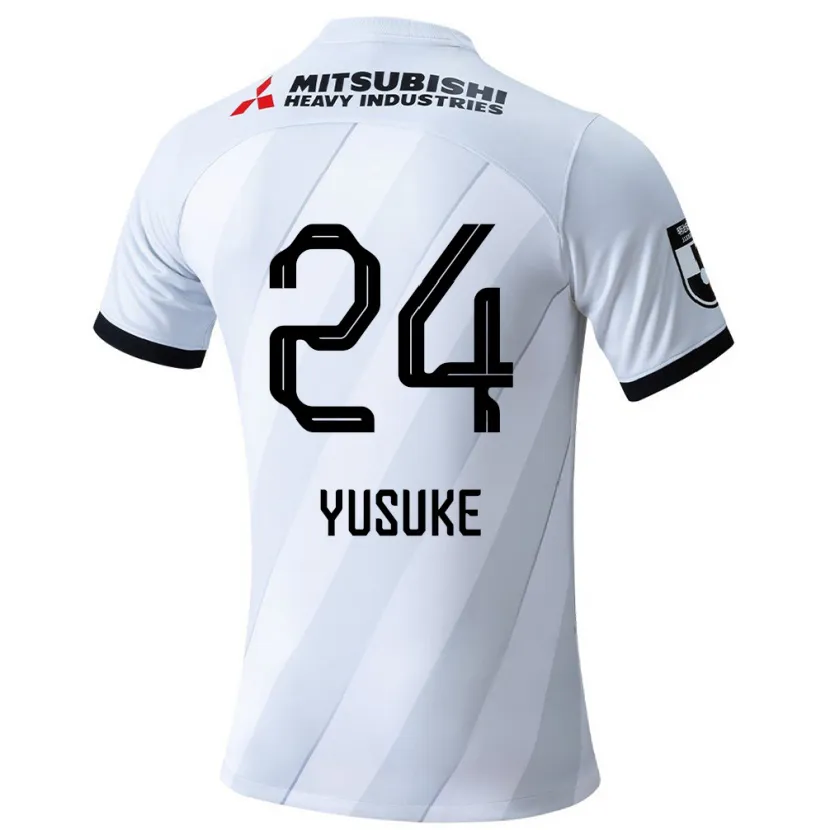 Danxen Kid Yusuke Matsuo #24 White Grey Away Jersey 2024/25 T-Shirt